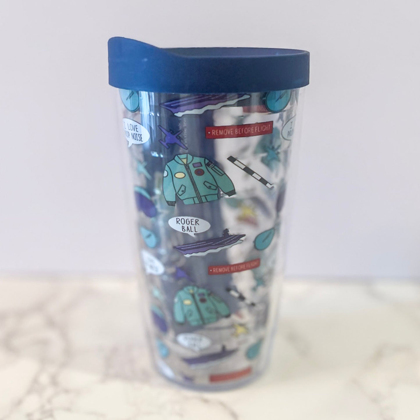 Jet Tervis Tumbler 24 oz