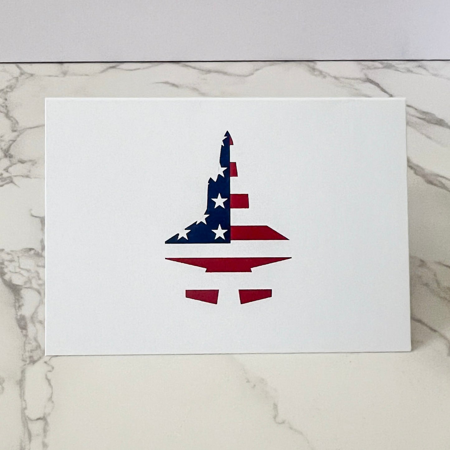 Jet Flag Notecards