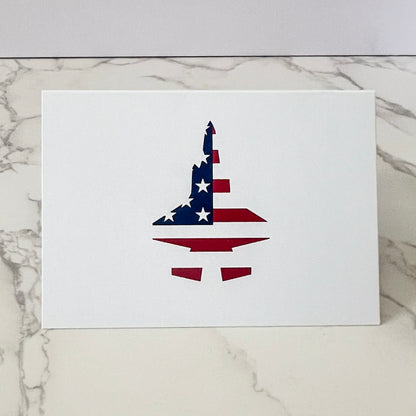 Jet Flag Notecards