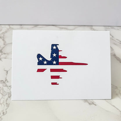 Jet Flag Notecards