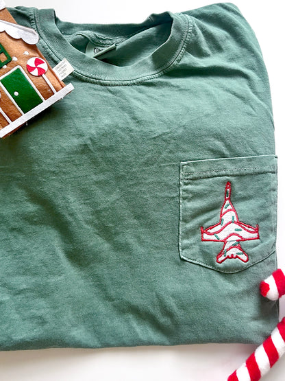 Jet Cake Embroidered T-Shirt/Sweatshirt