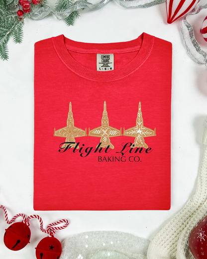Christmas Jet T-Shirt  – Flight Line Baking Co.