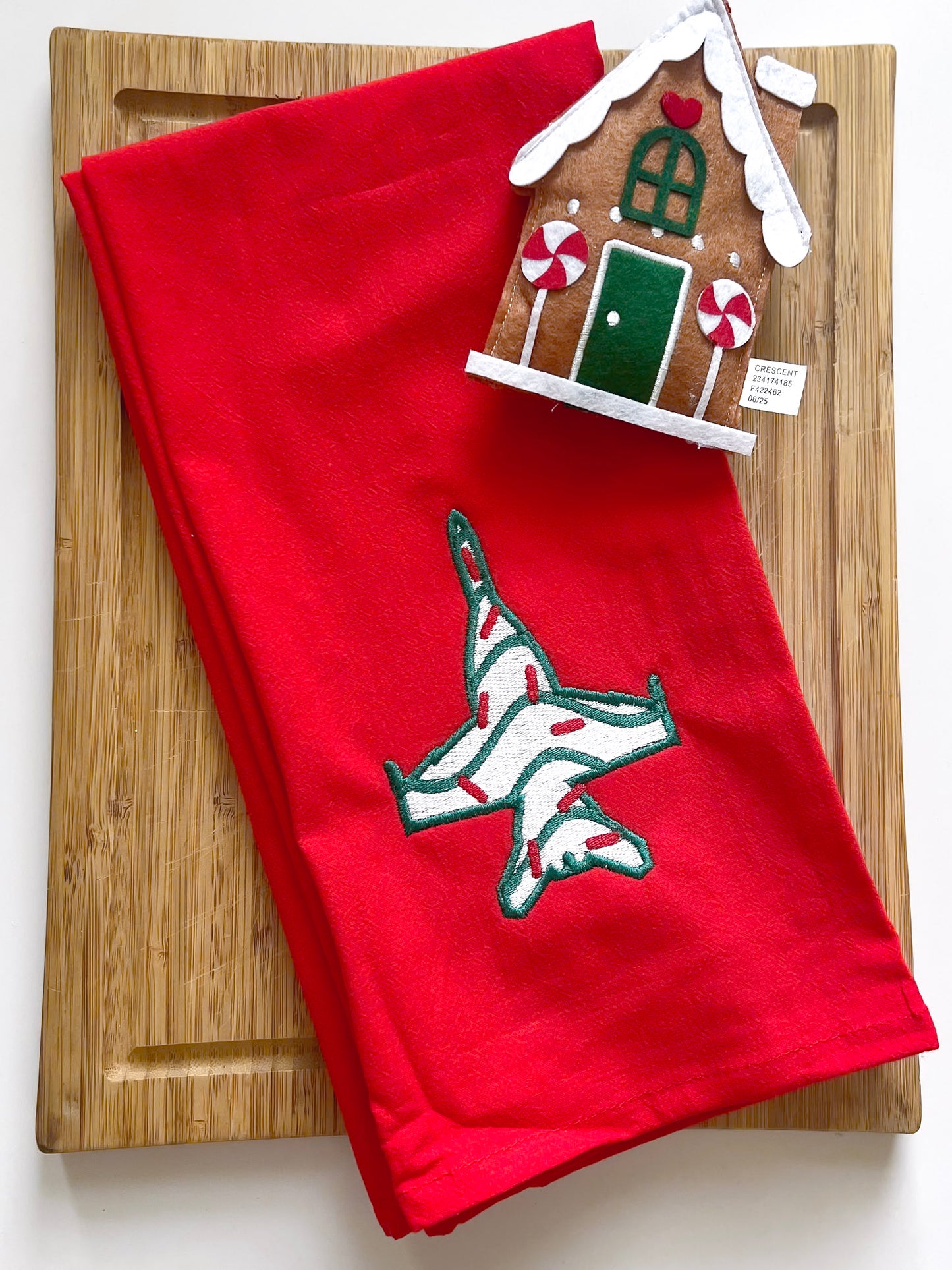 Jet Cake Christmas Tea Towel