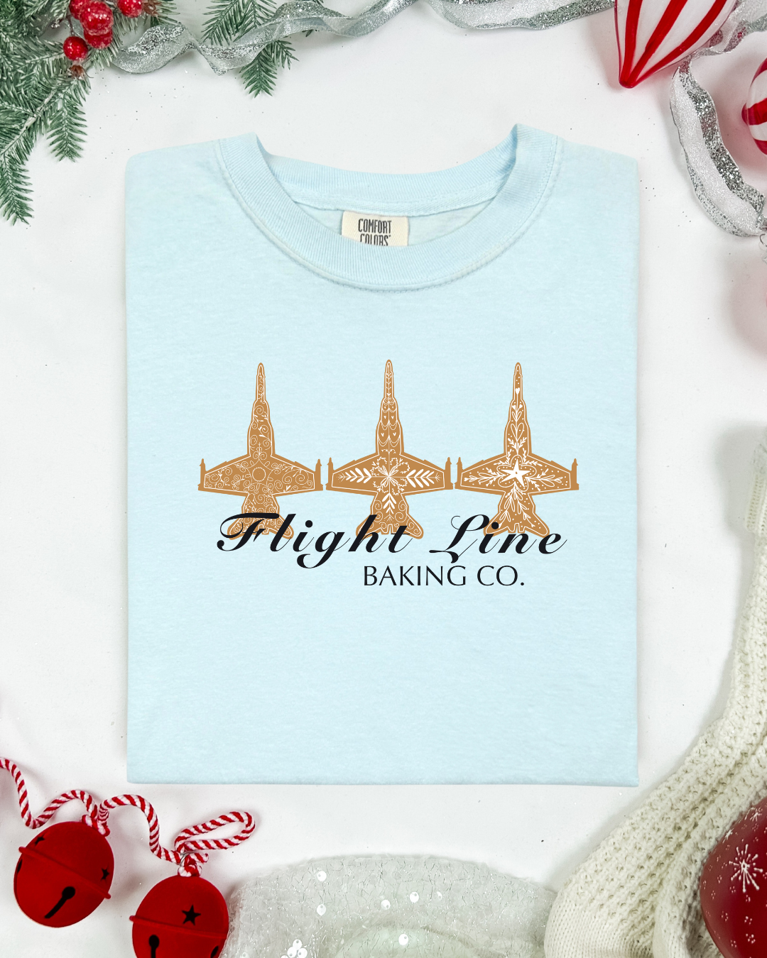 Christmas Jet T-Shirt  – Flight Line Baking Co.