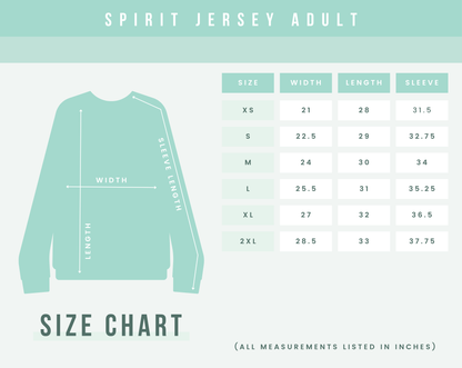 Flag Fly Navy Spirit Jersey- Adult