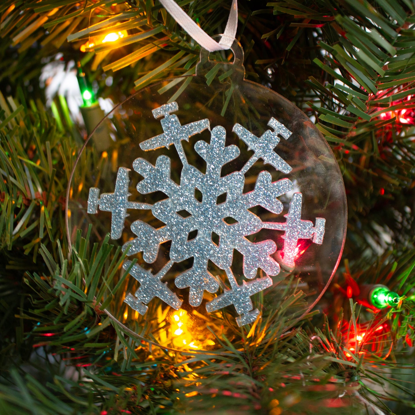 Aircraft Snowflake Ornament