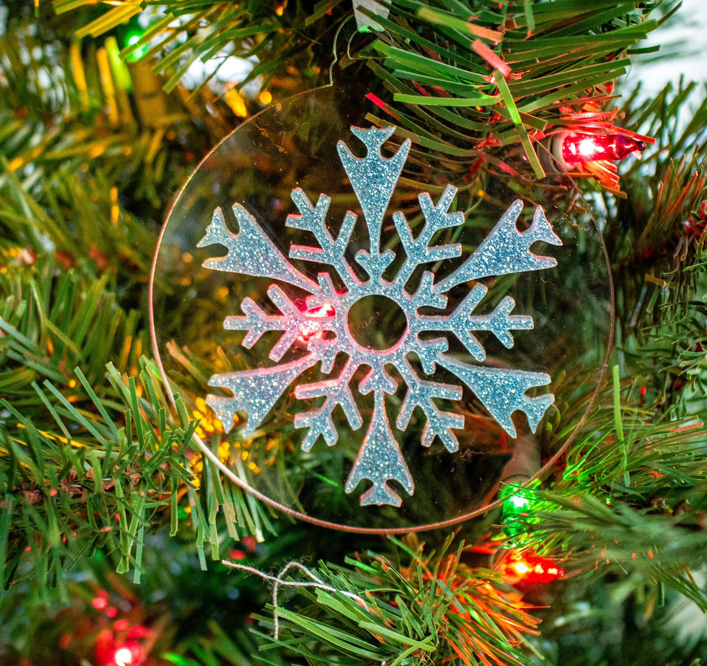 Aircraft Snowflake Ornament