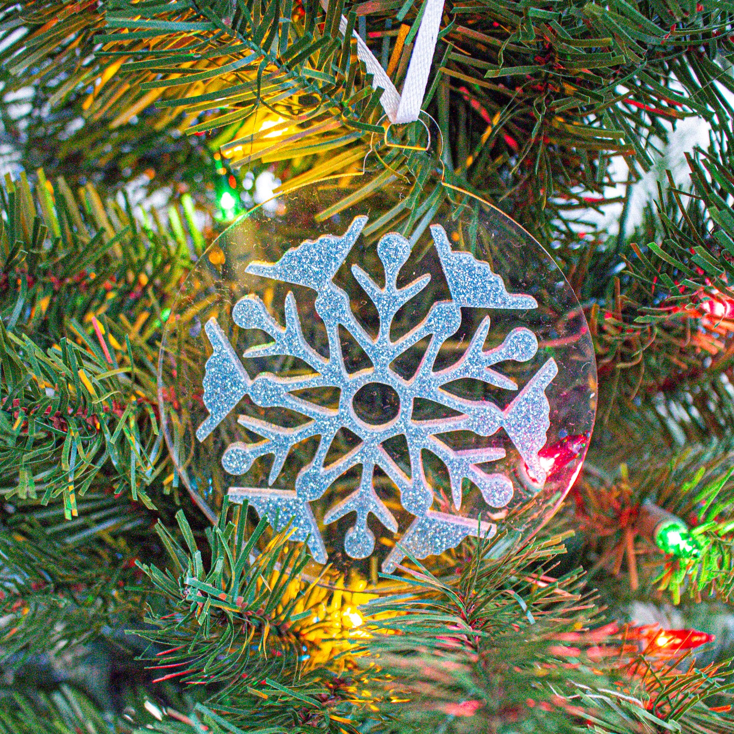 Aircraft Snowflake Ornament