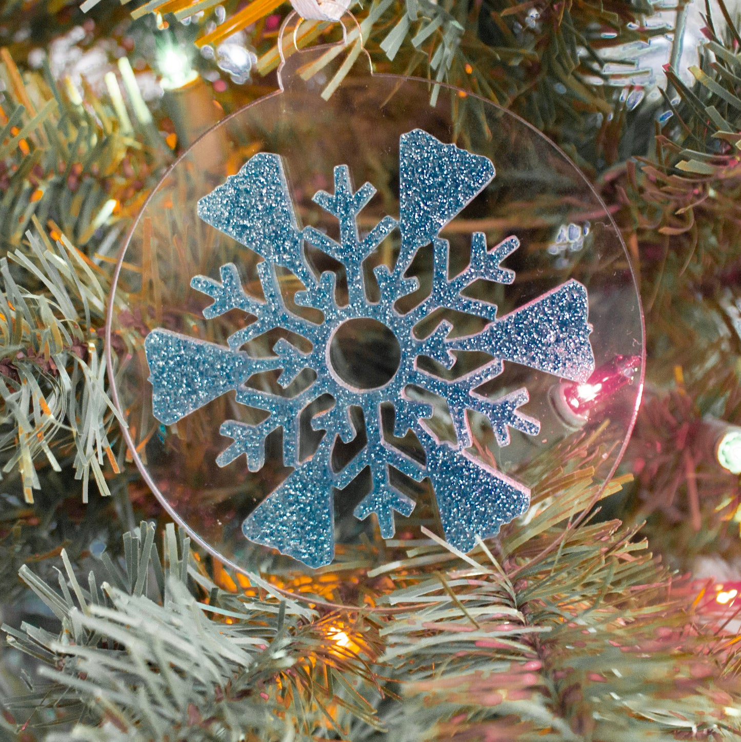 Aircraft Snowflake Ornament