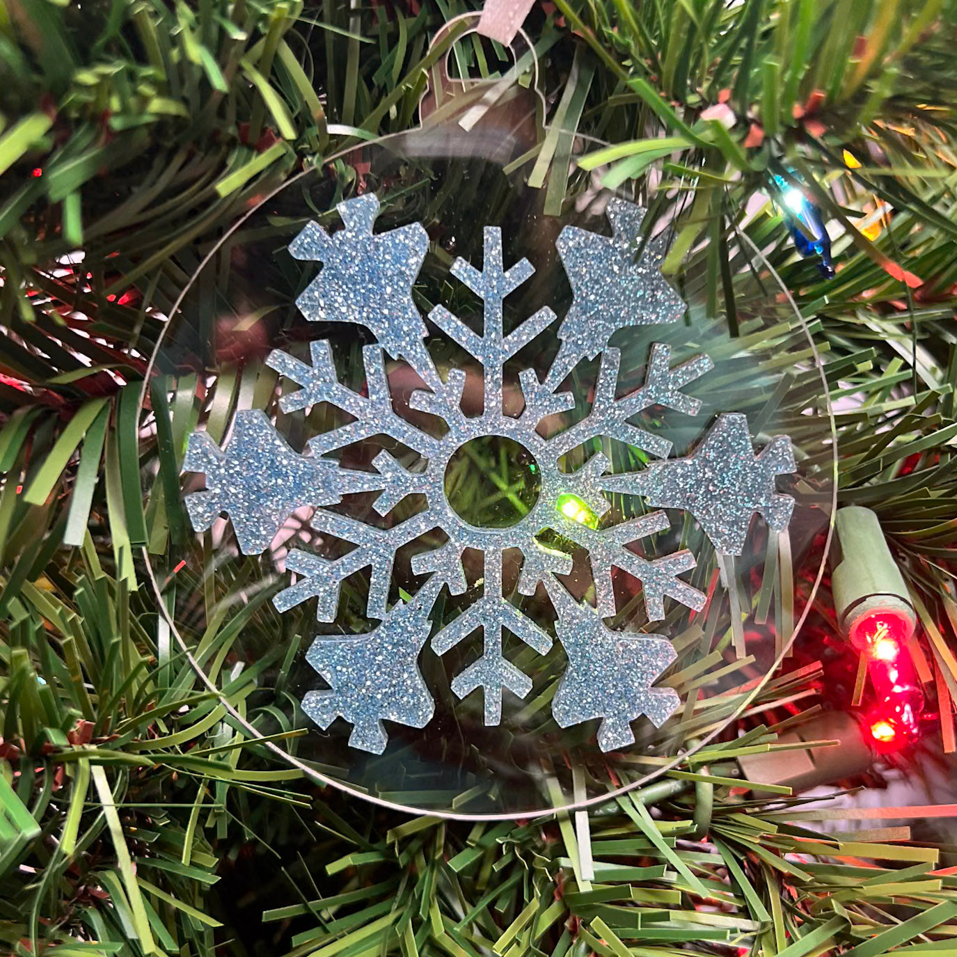 Aircraft Snowflake Ornament