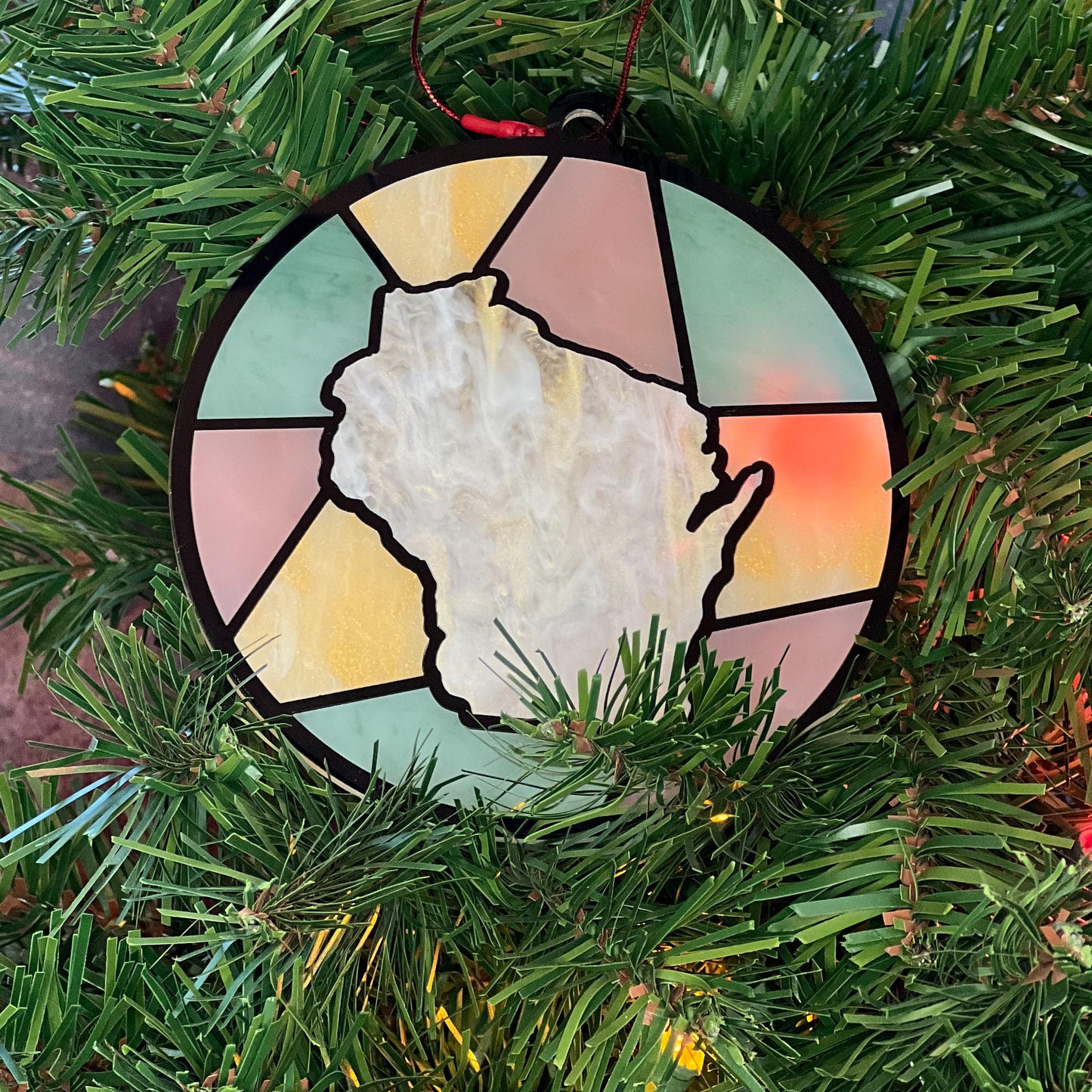 Personalized State Pride Ornament: Custom Christmas Decor