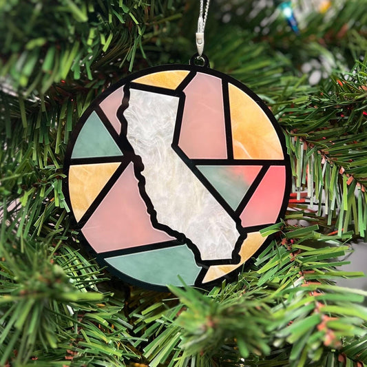 Personalized State Pride Ornament: Custom Christmas Decor