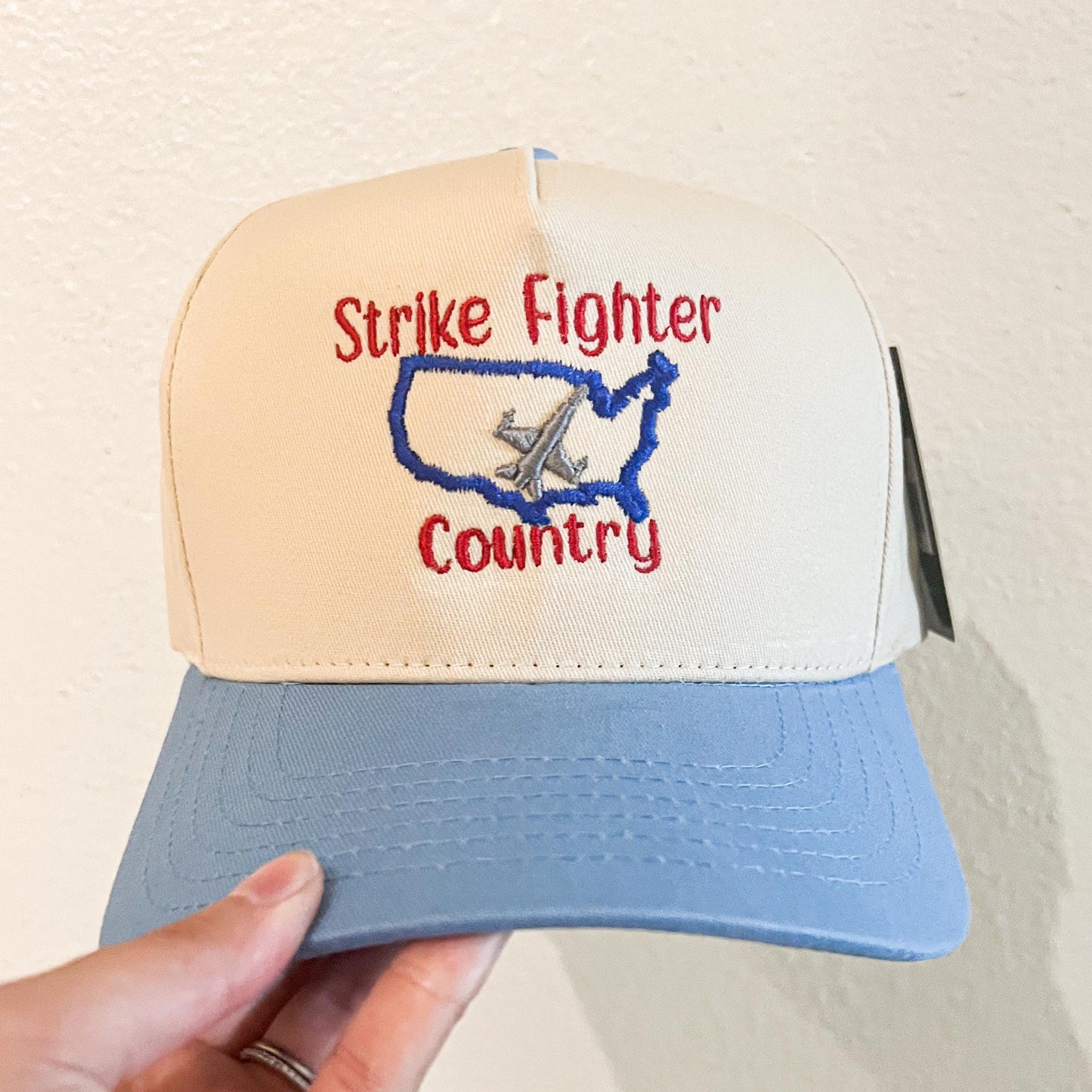Fighter Jet Hat, Strike Fighter Country, F18 hat, USA hat