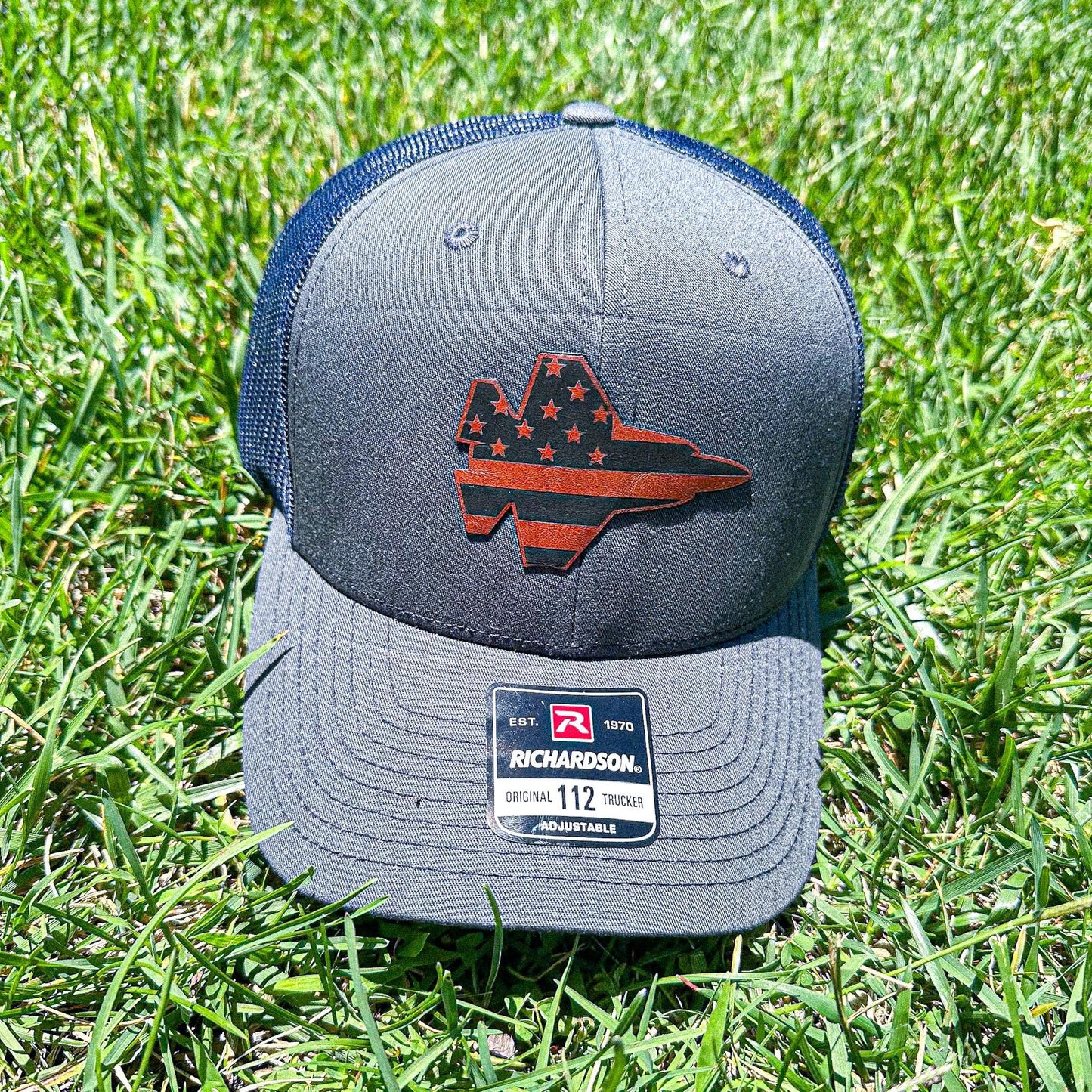 Fighter Jet Patch Trucker Hat: Aviation Enthusiast Gift