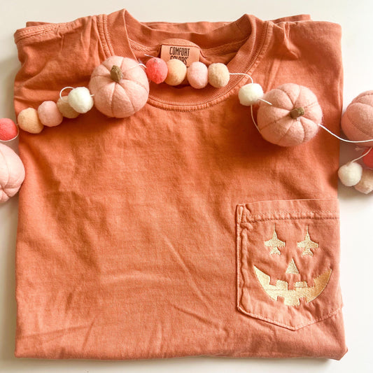 Halloween Jet T-Shirt: Halloween Pumpkin Airplane Shirt